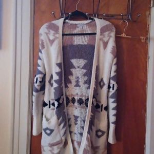 WOMENS FLEECE FUZZY SWEATER